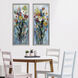 Florals 36 X 14 inch Non-Glass Framed Art, Propac