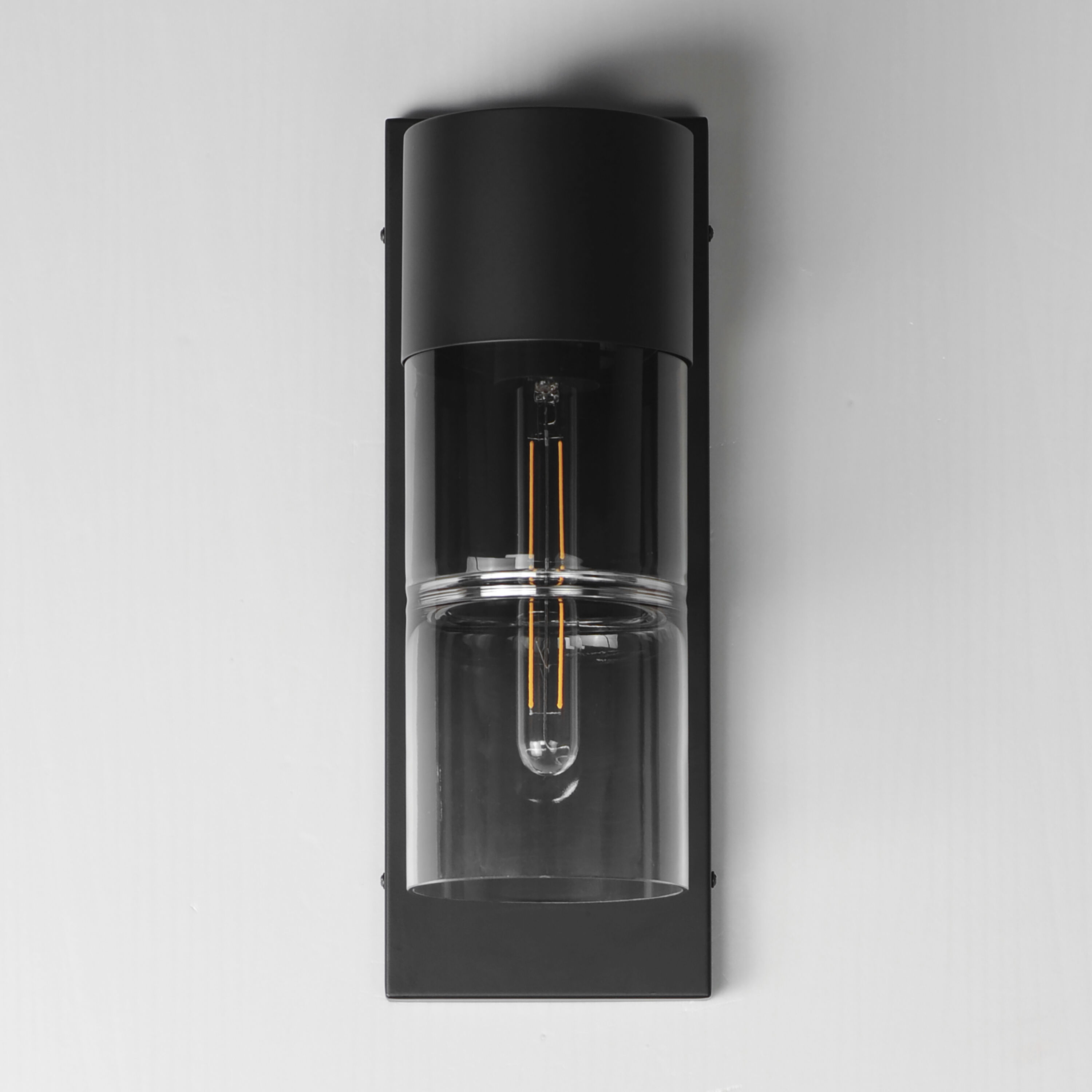 Smokestack LED 16.75 inch Black Outdoor Wall Mount