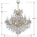 Maria Theresa 19 Light 38 inch Gold Chandelier Ceiling Light in Clear Spectra