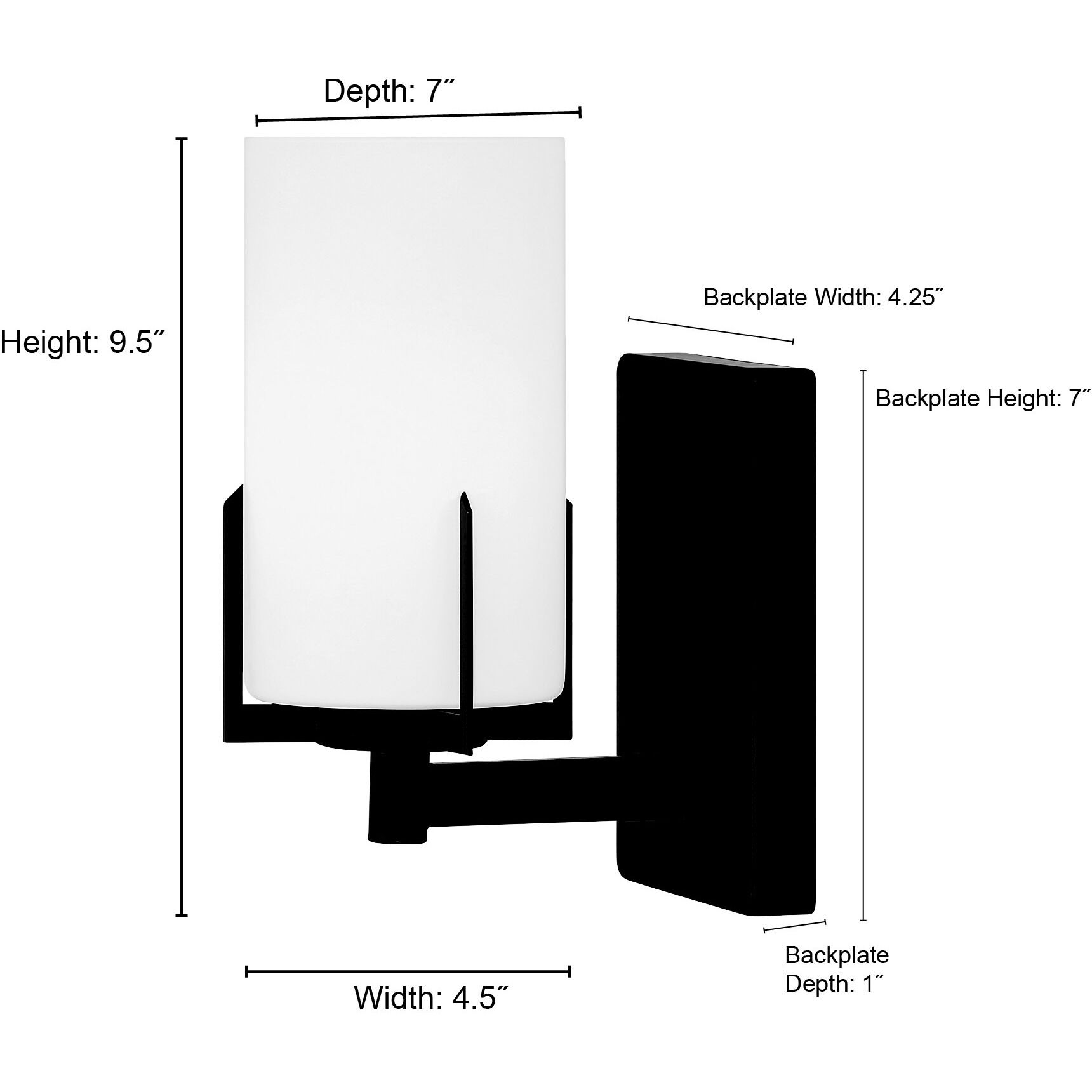 Froselle 1 Light 4.5 inch Vintage Brass Wall Sconce Wall Light