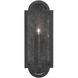 Lindsay 1 Light 20 inch Black Outdoor Wall Mount