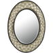 Pavia 33 X 33 inch Dark Bronze Wall Mount Mirror