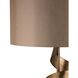 Allen 29 inch 150 watt Roxford Gold Table Lamp Portable Light