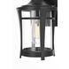 Artemis 1 Light 11 inch Black Outdoor Wall Sconce