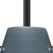 Tao 10 LED Black Stem Pendant Ceiling Light