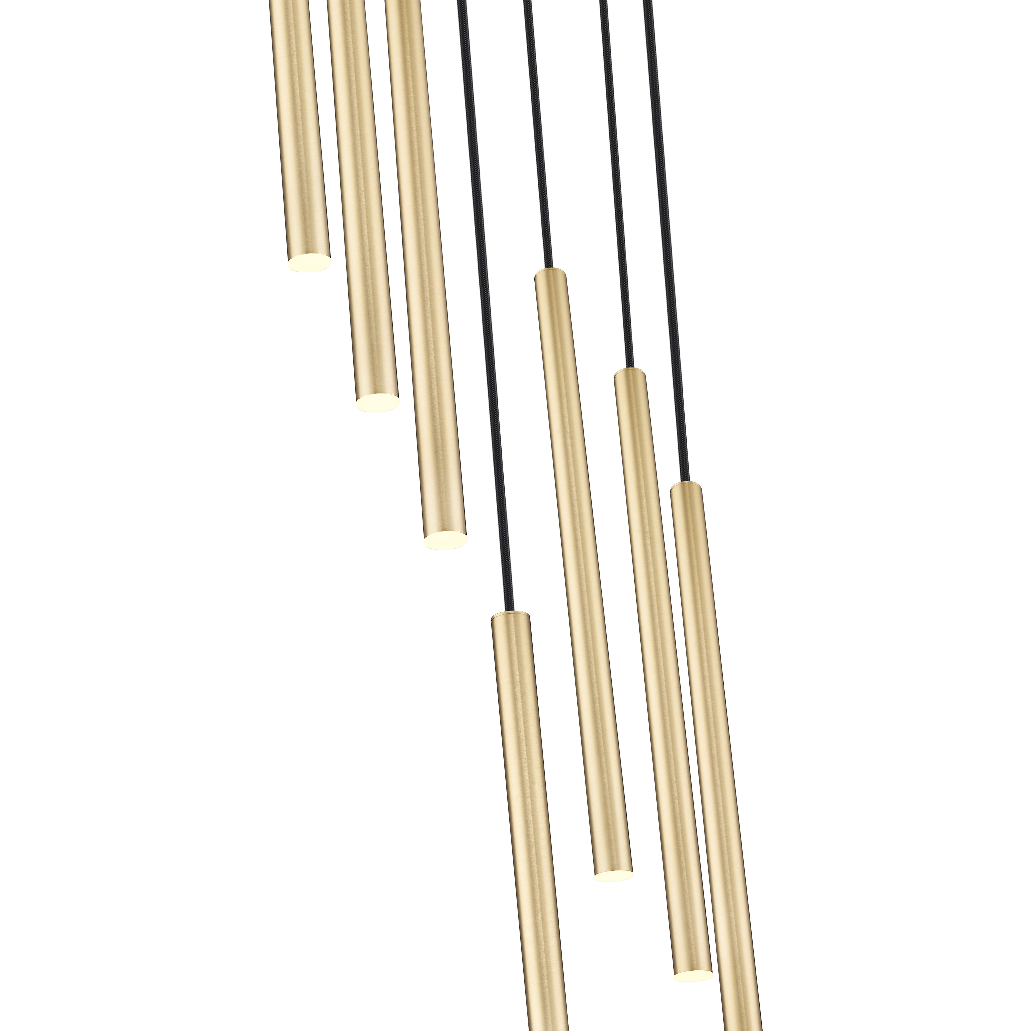 Forest LED 18 inch Modern Gold Chandelier Ceiling Light