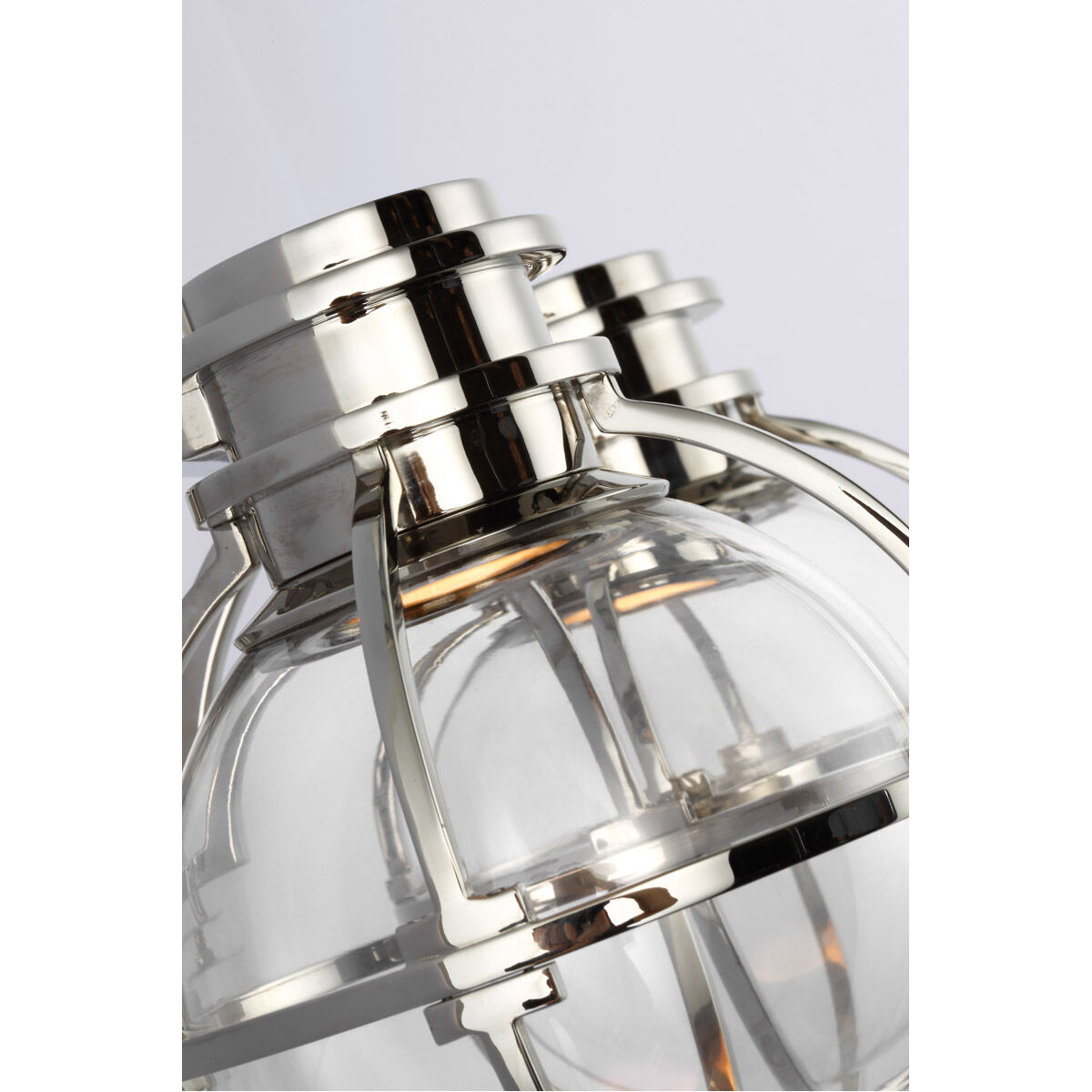 Chapman & Myers Gracie LED 14.25 inch Polished Nickel Double Bath Sconce Wall Light