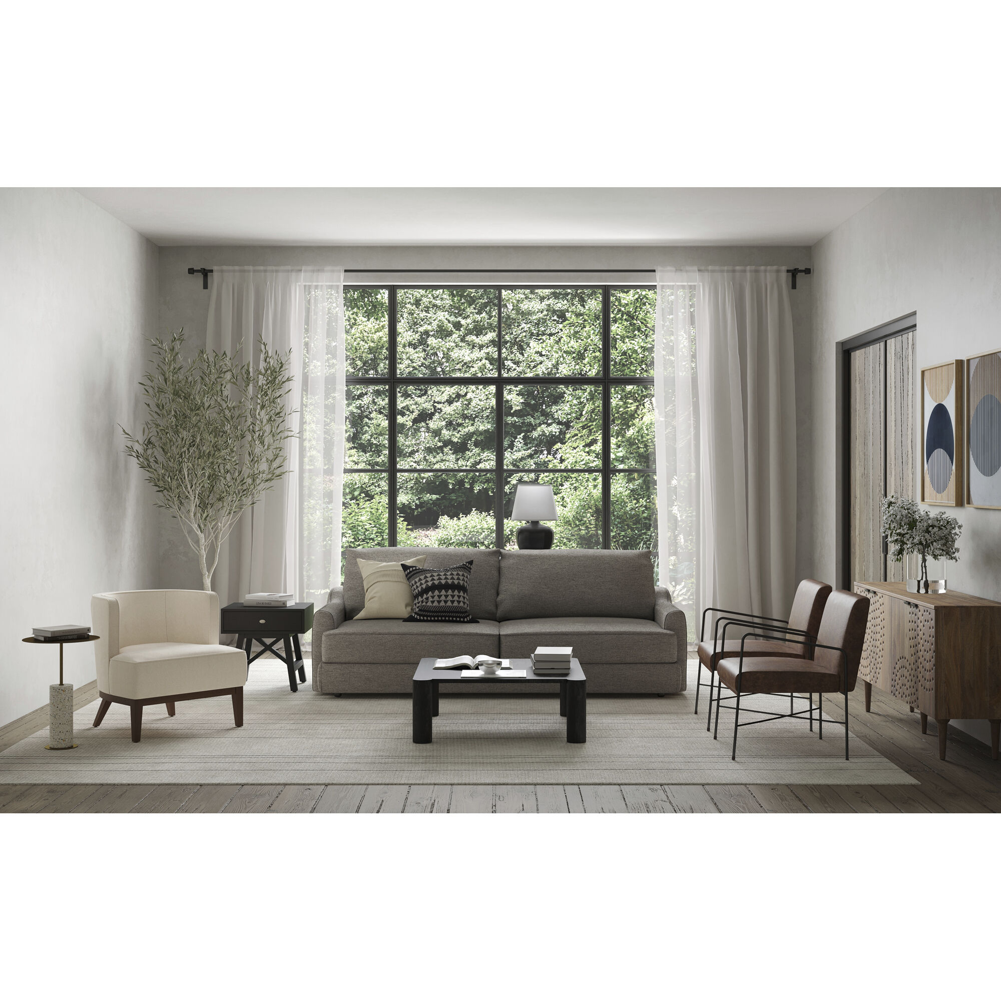 Devotion 34 X 28 inch Abstract Print