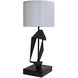 Timothy 28 inch 60.00 watt Matte Black Table Lamp Portable Light
