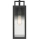 Edgewood 1 Light 16 inch Dark Matte Black Outdoor Wall Sconce