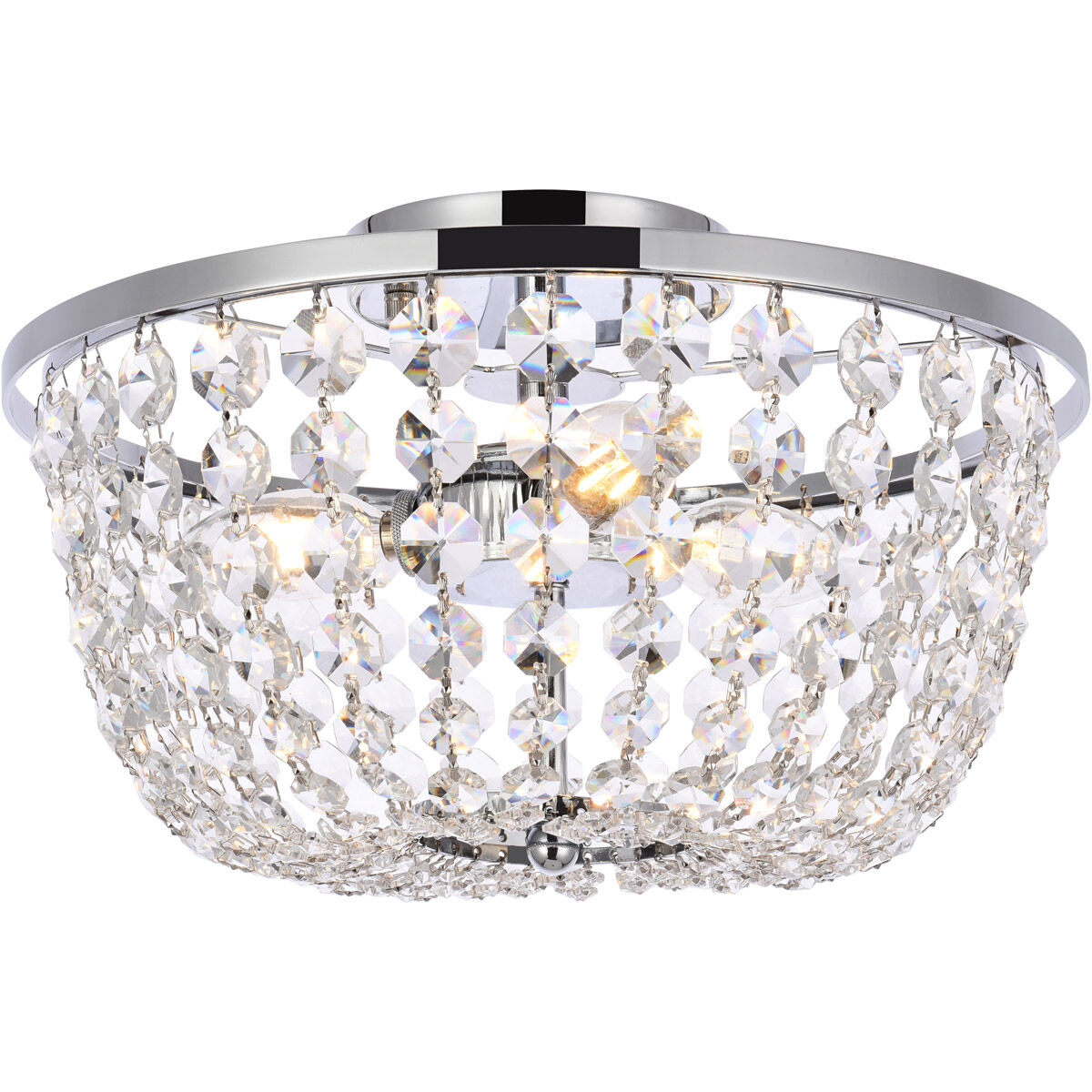 Cora 3 Light 13.00 inch Flush Mount