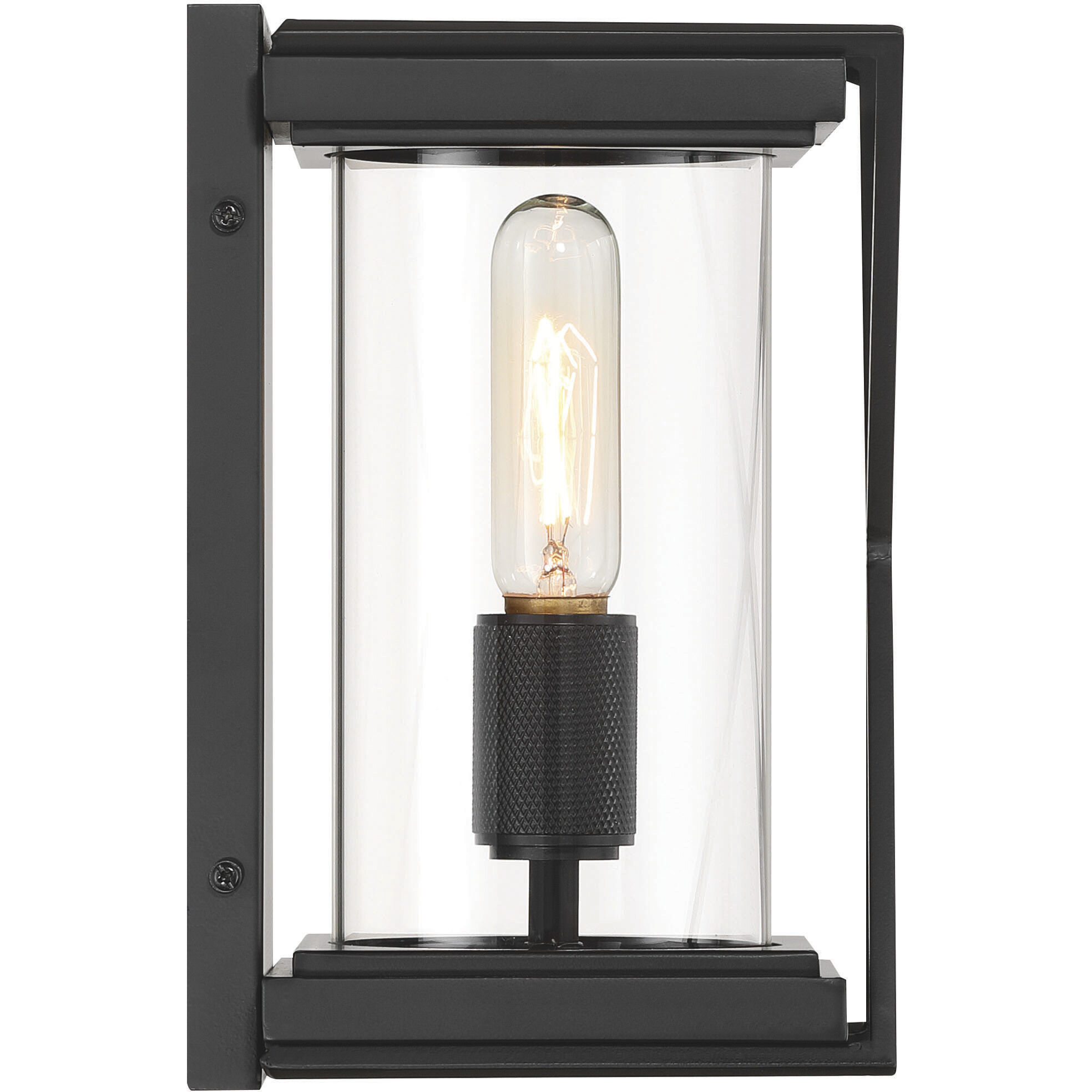 Rockhill 1 Light 10.5 inch Dark Matte Black Outdoor Sconce