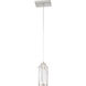 Putnam Place LED 3 inch Brushed Nickel Mini Pendant Ceiling Light