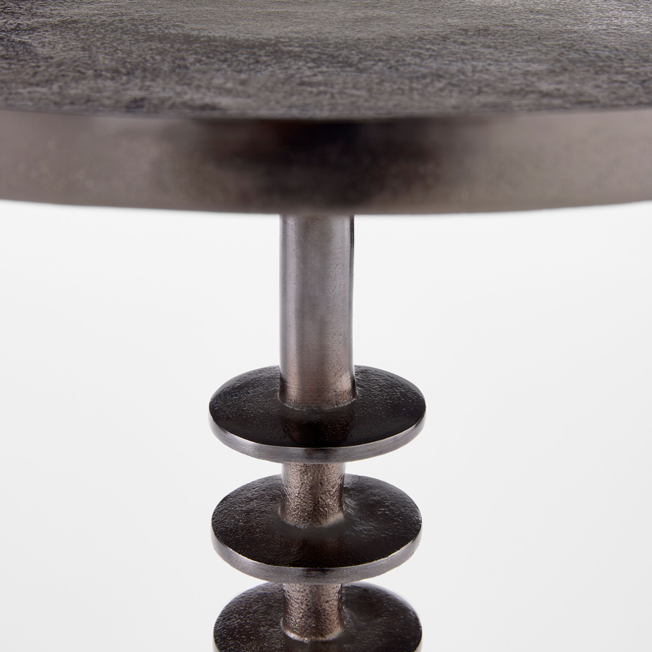 Jetson 23.75 X 13 inch Blackened Nickel Accent Table