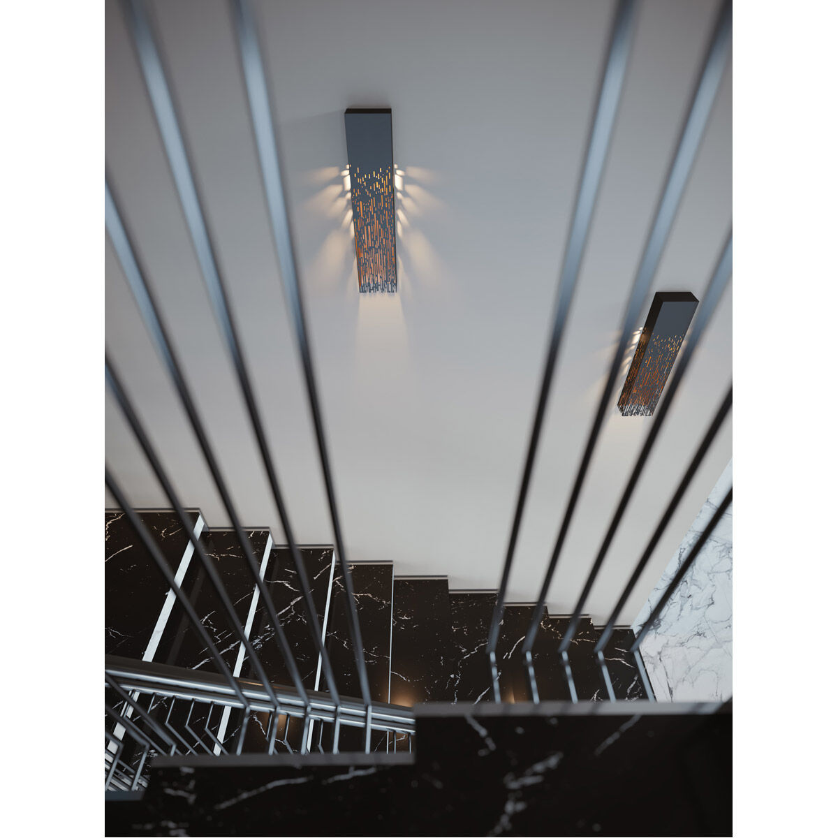 Embers LED 4.5 inch Black ADA Sconce Wall Light