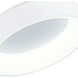 Arenal LED 18 inch White Drum Shade Flush Mount Ceiling Light