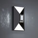 Vida LED 12 inch Black Outdoor Wall Light, Beyond
