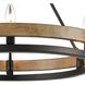 Ramsey 6 Light 24 inch Matte Black Chandelier Ceiling Light