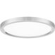 Vantage LED 15 inch Brushed Nickel Flush Mount Ceiling Light