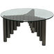 Organum 36 X 36 inch Gun Metal Coffee Table