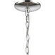 Oakland 5 Light 25 inch Chrome Chandelier Ceiling Light