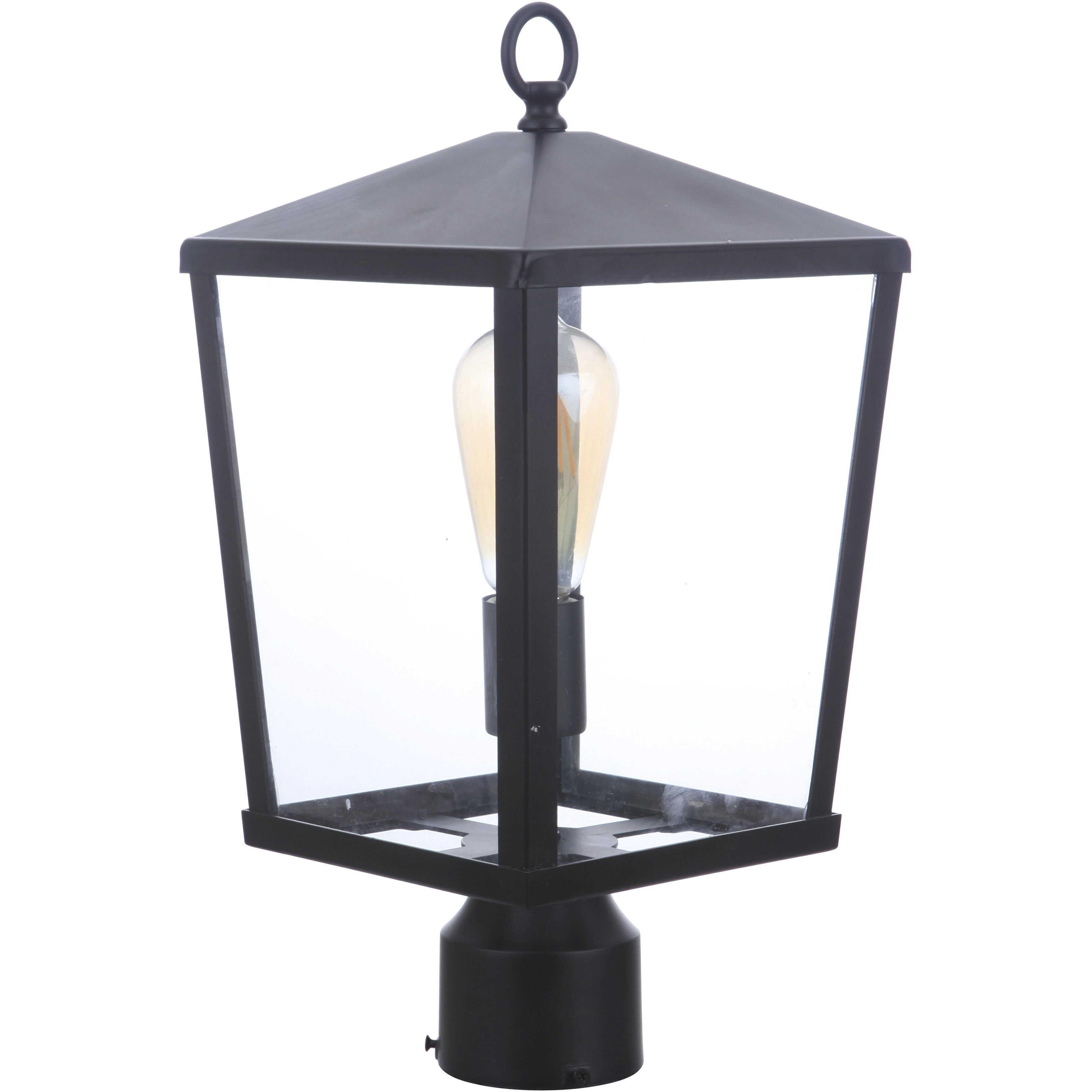 Olsen 1 Light 16 inch Midnight Outdoor Post Light