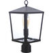 Olsen 1 Light 16 inch Midnight Outdoor Post Light