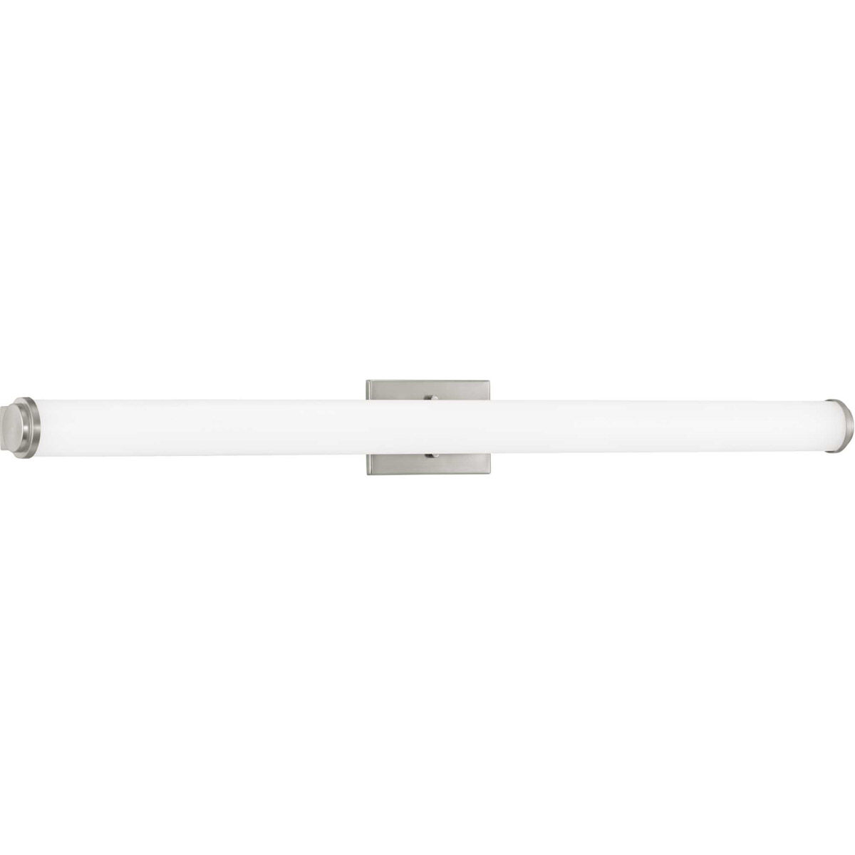Phase 1.1 LED LED 48 inch Brushed Nickel Linear Bath Bar Wall Light, Progress LED