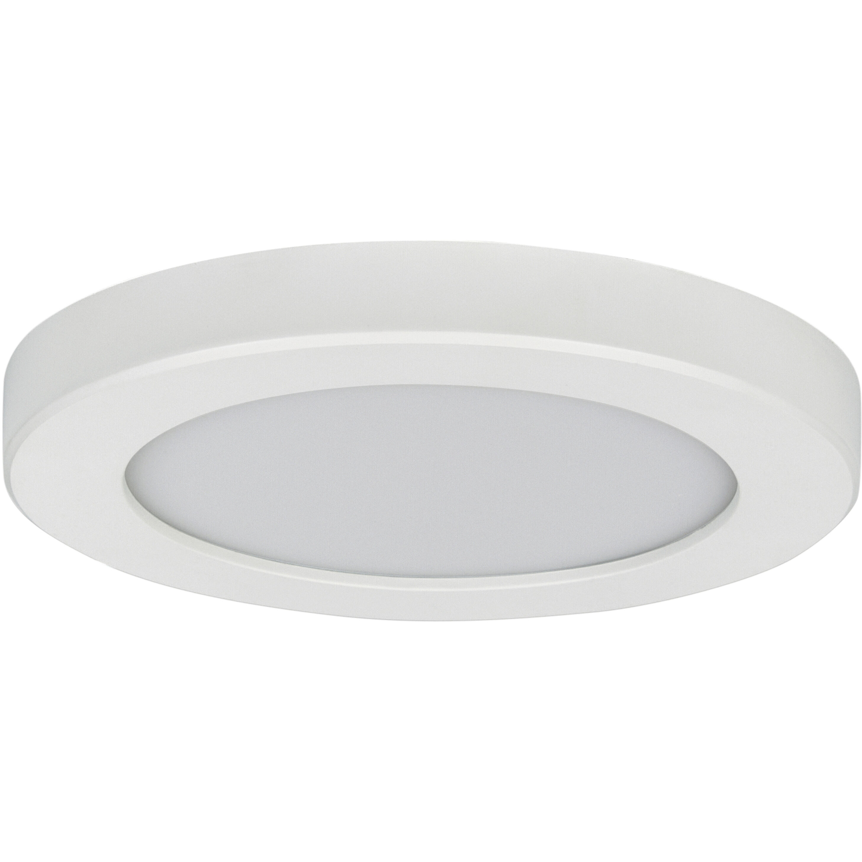 Slim LED 7 inch White Flush Mount Ceiling Light