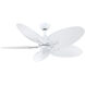Islander DC Matte White Fan Motor Only