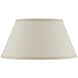 Burlap Light Tan 18 inch Shade