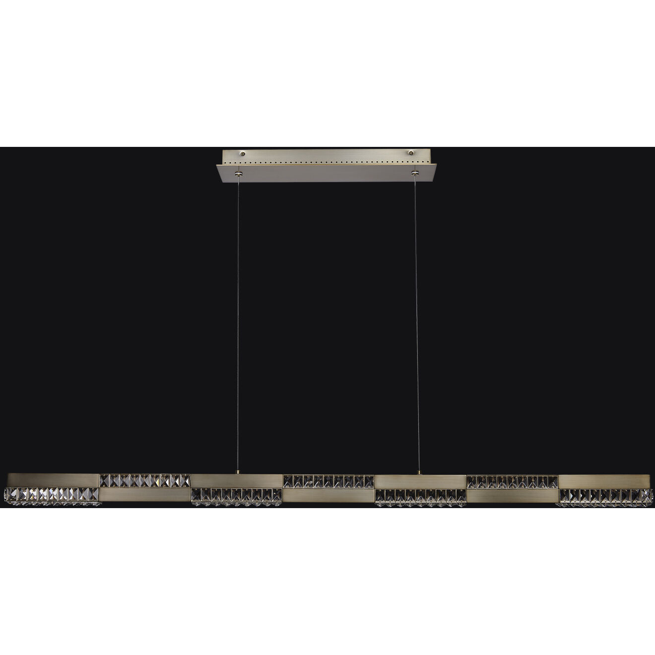 Dama Island Light Ceiling Light in Winter Brass