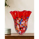 Alton Trail 14.5 X 14.25 inch Art Glass Vase