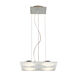 Lumidisque 4 Light 16.5 inch Satin Aluminum Pendant Ceiling Light