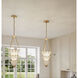 Jaxen 5 Light 14.25 inch Legacy Brass Pendant Ceiling Light