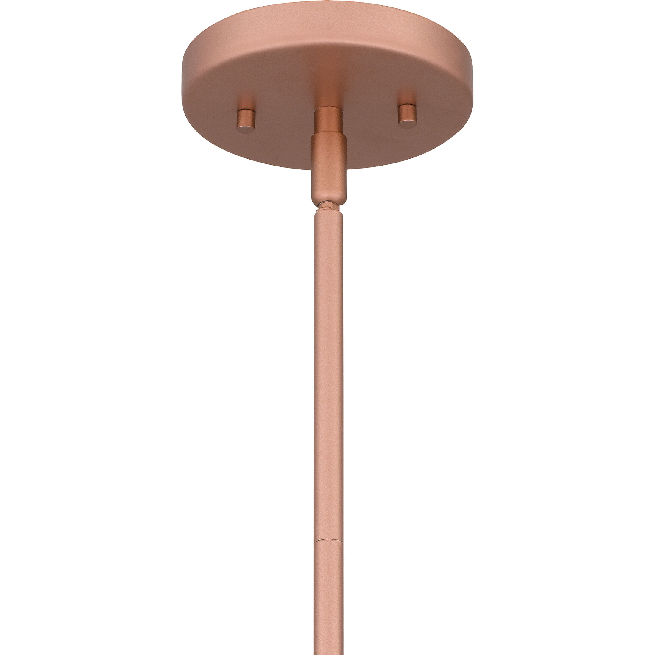 Labrant 1 Light 10.5 inch Matte Rose Gold Mini Pendant Ceiling Light