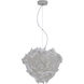 Canada 1 Light 16.5 inch White Chandelier Ceiling Light