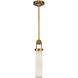 Wynwood 1 Light 3.5 inch Vintage Brass/Glossy Opal Pendant Ceiling Light
