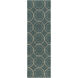 Rain 144 X 108 inch Teal, Sage, Taupe Rug