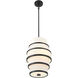Cascade 3 Light Coal Pendant Ceiling Light
