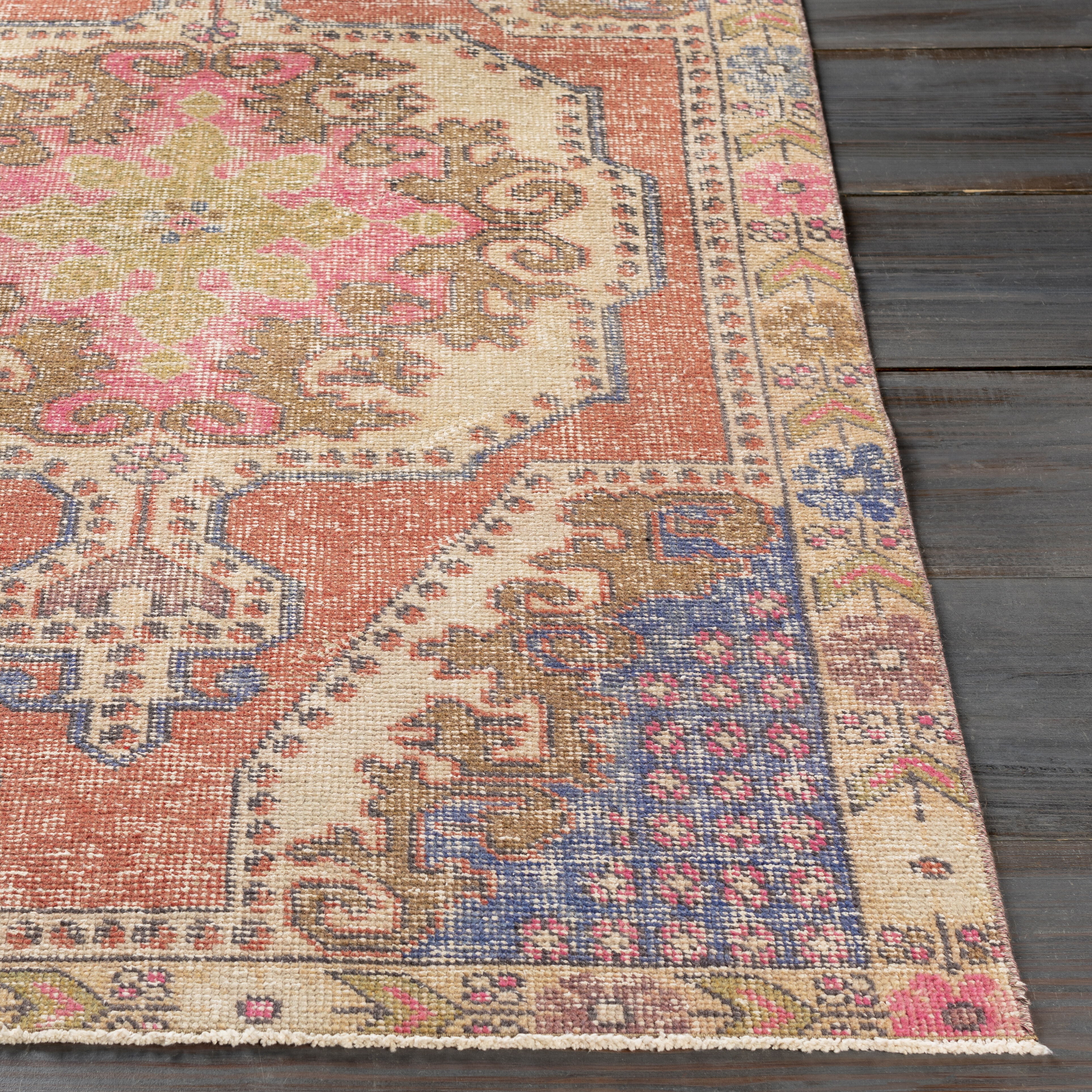 Antique One of a Kind 80 X 50 inch Rug, Rectangle