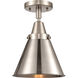 Franklin Restoration Appalachian LED 8 inch Brushed Satin Nickel Flush Mount Ceiling Light