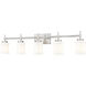 Z-Lite Cadoc 5 Light 40.5 inch Brushed Nickel Bath Vanity Light Wall Light 622-5V-BN - Open Box