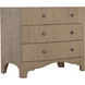 Princeton Blonde Natural / Brushed Bronze Chest