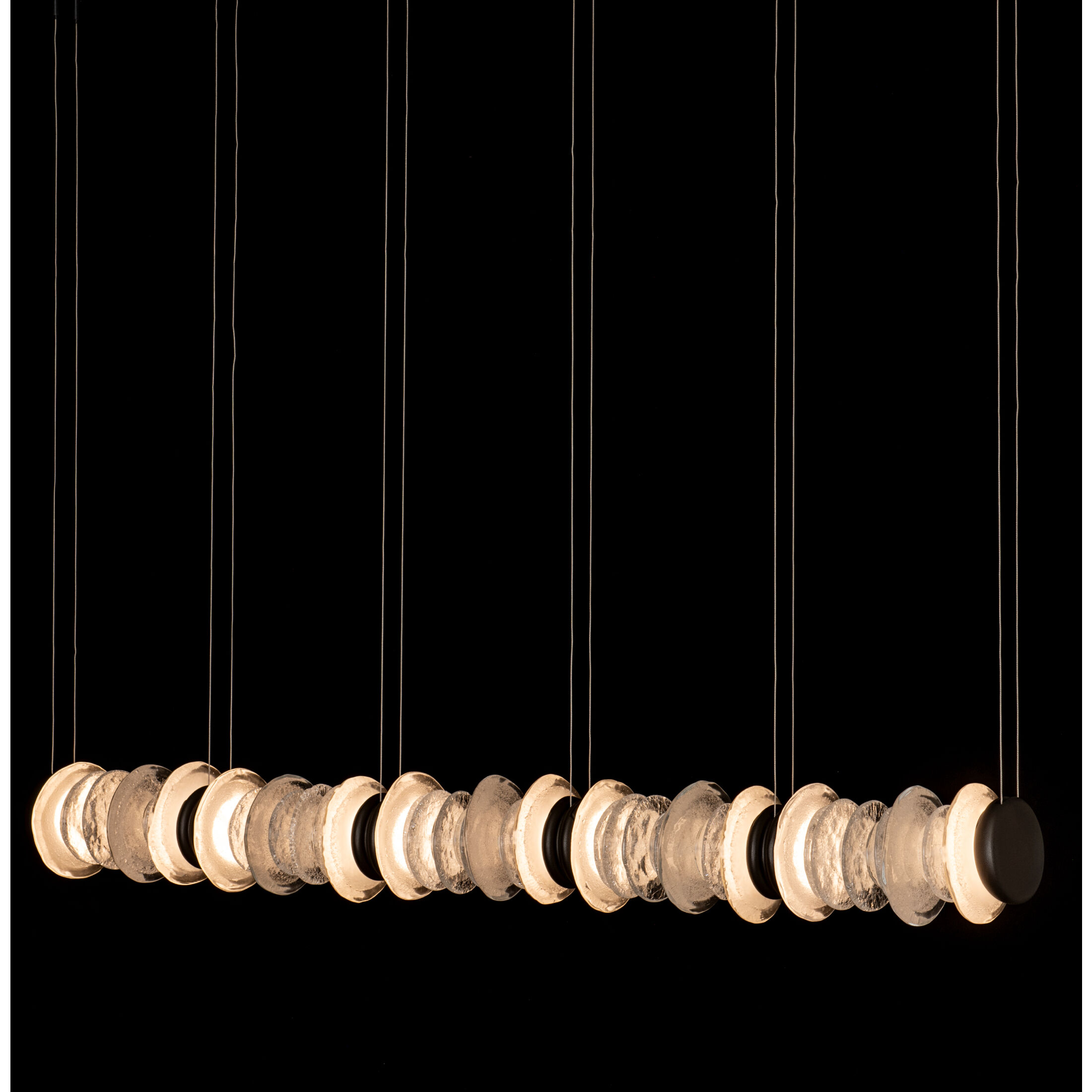 Cairn Linear Pendant Ceiling Light in Oil Rubbed Bronze