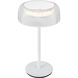 Brilla 10.5 inch 3 watt White Table Lamp Portable Light