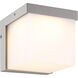 Yangtze 1 Light 4.75 inch Titanium and Light Grey Outdoor Wall Light