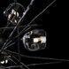 Griffin 6 Light 39.2 inch Black Pendant Ceiling Light in Clear