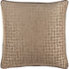 Tambi 20 inch Light Beige Pillow Cover in 20 x 20, Square