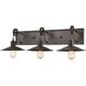 Spindle Wheel 3 Light 31 inch Oil Rubbed Bronze Vanity Light Wall Light